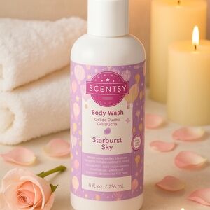 Scentsy Starburst Sky Body Wash 8 fl oz Retired Discontinued Rare NWT